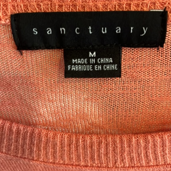 Sanctuary Knotted-front sweater Size M - Picture 3 of 4